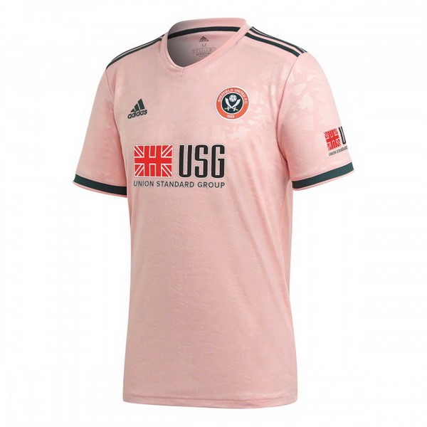 Camiseta Sheffield United Replica Segunda Ropa 2020/21 Rosa